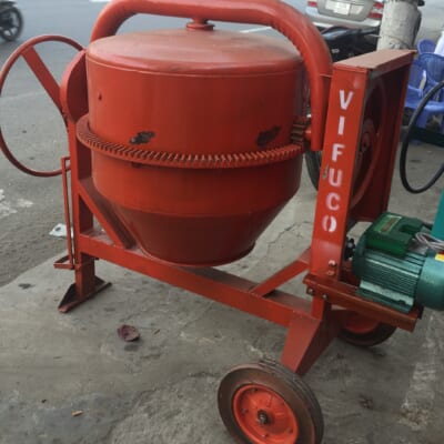 MÁY TRỘN BÊ TÔNG VIFUCO 350L + ĐỘNG CƠ ĐIỆN TS 4HP